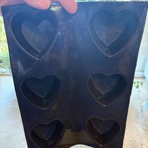 Demarle Flexipan Heart Shaped Muffin Pan
